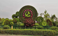 深圳大型植物绿雕景观